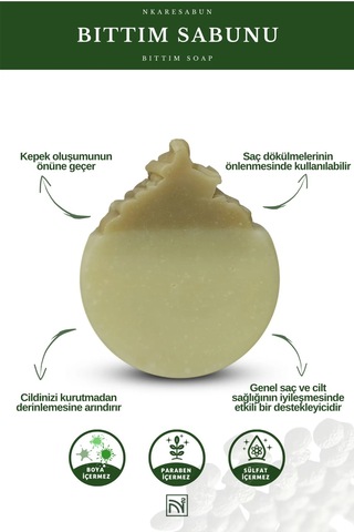 Nkare Bıttım Menengiç Sabunu 100 Gr--terenbinth Soap