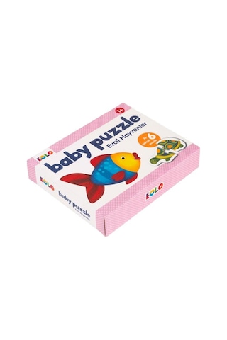 +1 Yaş 4'Lü Baby Puzzle Seti (Eolo Yayınları)