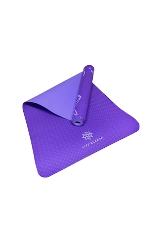 Tpe Mat Mor Tpe Profesyonel Yoga Minderi Mor 173 61 4 Mm Vücut Geliştirme Ev Sporu Egzersiz Matı