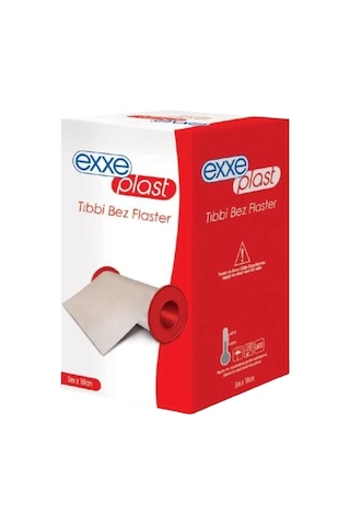 Exxe Plast Tıbbi Bez Flaster 10cm X 5m - 10 Adet