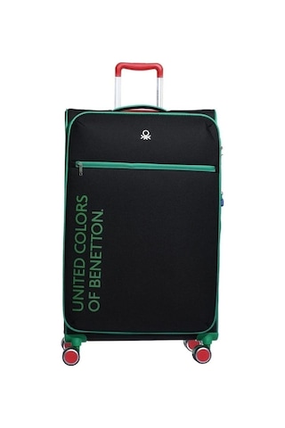 Benetton Siyah Unisex Büyük Boy Valiz 14bnt2100-01 001