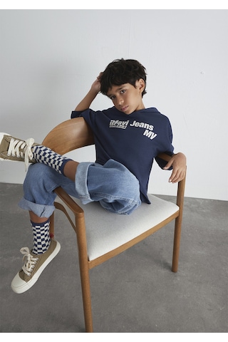 Mavi - Lacivert Sweatshirt 6s10141-82318 Lacivert