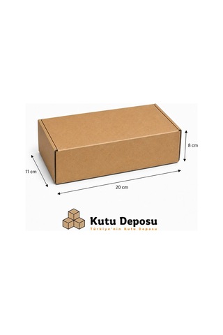 11x20x8 Cm E-ticaret Ve Kargo Kutusu-kilitli 100 Adet 1