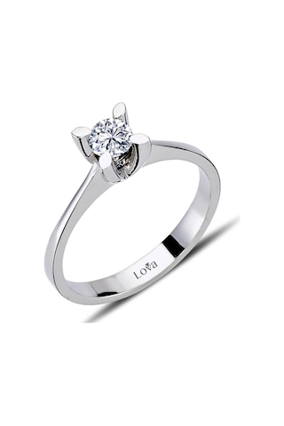 Lova 0,26 Karat Pırlanta Tektaş Yüzük - 1070017