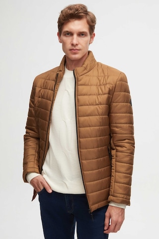 Ds Damat Slim Fit Tarçın Rüzgar Geçirmez Elyaf Dolgulu Şişme Mont 3hf07ort04262 T30