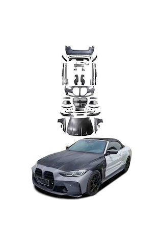Autogp Bmw G22 M4 Body Kit Tampon Seti Full Dönüşüm Seti Komple 2019+