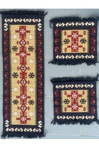 Oto Koltuk Kilim Seti | Araç Koltuk Kılıfı 3lü set