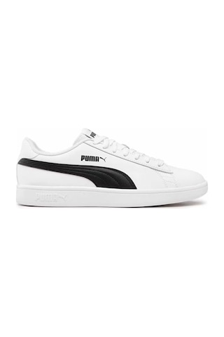 Puma Smash 3.0 Buck Mens Sneaker White Erkek Günlük Spor Ayakkabı Beyaz
