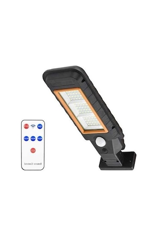 Novahub Tg-ty058 Güneş Enerjili 60 Led Duvar Lambası, Ip65 Su Geçirmez, Uzaktan Kumandalı, 3-5m Hareket Sensörü Diğer