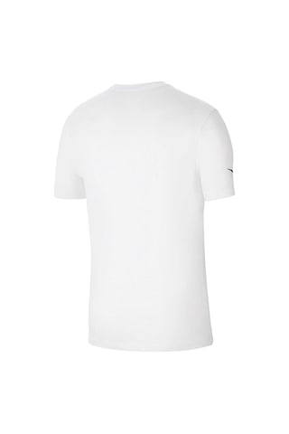 Nike Park20 Erkek Futbol Tişörtü Cz0881-010 Pamuk Beyaz