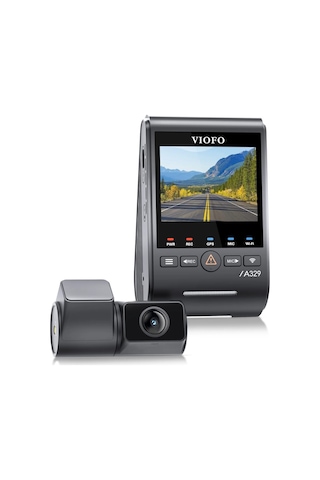 Viofo A329s 2 Kameralı Ön Ve Arka 4k 60fps+2k Wi-fi 6 Hdr Sony Starvıs 2 Sensör Gps'li Ssd Destekli Araç Kamerası