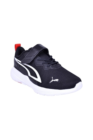 Puma 387387-01 All-day Çocuk Siyah Spor Ayakkabı Siyah