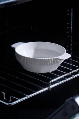 Acar Nova Oval Fırın Kabı 16 Cm Jea-07378 Beyaz