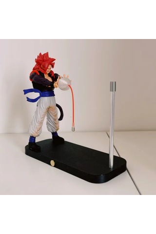 Dragon Ball Süper Saiyan Gogeta Kamehameha Gece Lambası Manyetik Yüzen Masa Lambası Led Okuma Işığı Anime Dekorasyon Ve Hediye Çok Renkli