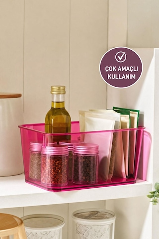 Selka Home Salve Büyük Boy Buzdolabı-Banyo Organizer Düzenleyici