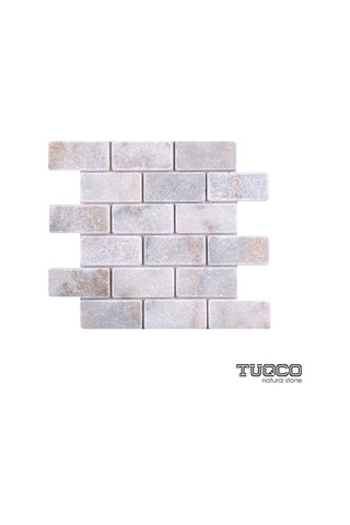 Tuqco Doğaltaş 5 X 10 Golden Eskitme Mermer Mozaik