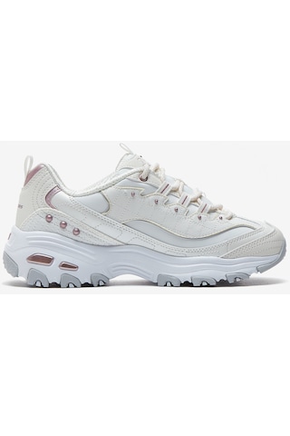 Skechers D'lites Kadın Sneakers - Beyaz 149267 WLV Beyaz