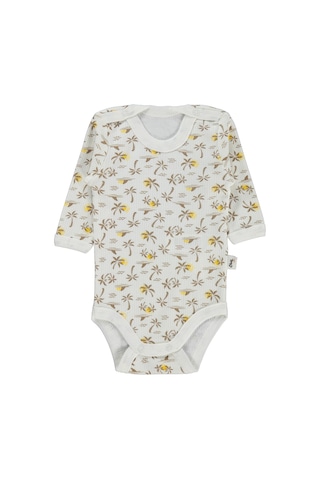 Civil Baby Palmiye Empirme 1 -36 Ay Çıtçıtlı Badi - Ekru 14D20Y36326S1