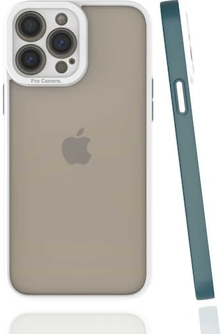 Apple Uyumlu iPhone 13 Pro Max Uyumlu Zore Mima Kılıf-koyu Yeşil Koyu Yeşil -