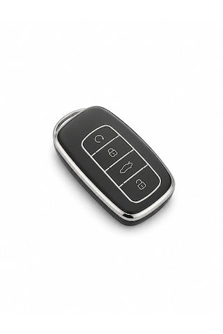 Autohan Keys Chery Tiggo 8 Pro, Omoda 5 Ve Tiggo 7 Avantgarde İle Uyumlu Araç Anahtarı Koruma Kılıfı, Füme