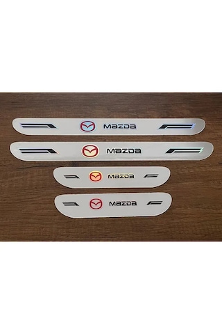 Mazda Aynalı Kapı Eşiği 4'lü Set