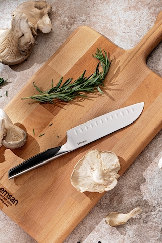 Emsan Pro Knife Santoku 2.0 Mm Siyah