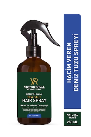 Victor Royal Hacim Ve Dolgunluk Veren Deniz Tuzu Saç Spreyi 250 Ml