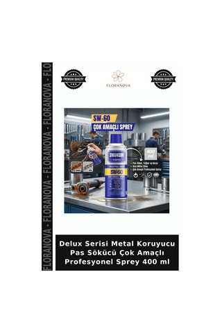 Delux Serisi Metal Koruyucu Pas Sökücü Çok Amaçlı Profesyonel Sprey 400 Ml