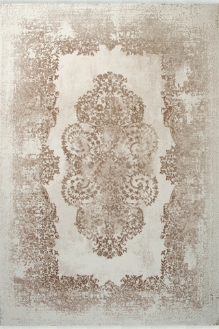 Romans Sembol 2902 Bej Vizon Akrilik Klasik Desenli Salon