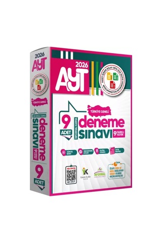 2026 YKS-AYT Ösym Çıkmış Soru 10lu Tıpkı Basım ve Kurumsal 9lu Özgün Paket Deneme Türkiye Geneli