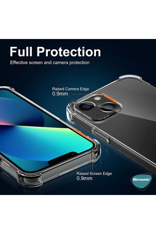 Microsonic Apple Uyumlu iPhone 13 Mini Kılıf Shock Absorbing