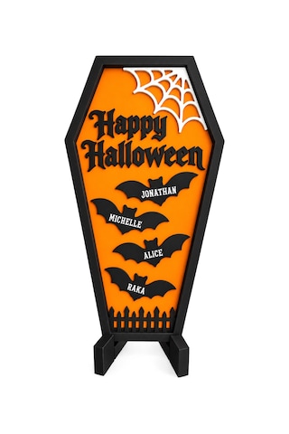 Happy Halloween Dekoratif Masa Ve Duvar Süsü Cadılar Bayramı Parti Dekoru 55756293