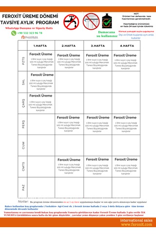 Feroxit Special Series Üreme Daha İyisi Yok Çok Güçlü Kızıştırıcı 100 G