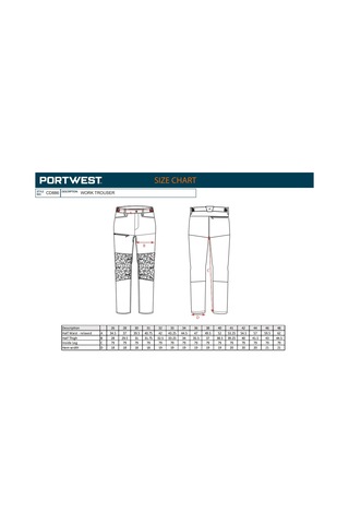 Cd886 - Wx2 Streç İş Pantolonu Metal Gri
