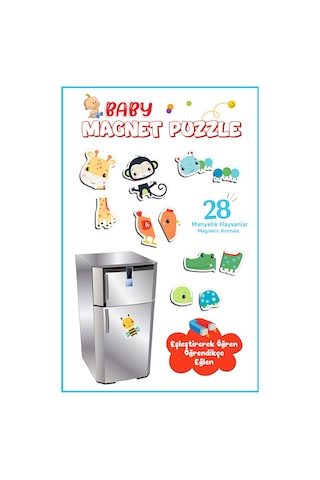 Fisher-price Fisher Price Magnet Puzzle Dıy-fp2939