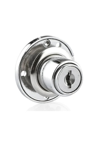 Canex İtmeli Çevirmeli Çekmece Kilidi - 10 Adet