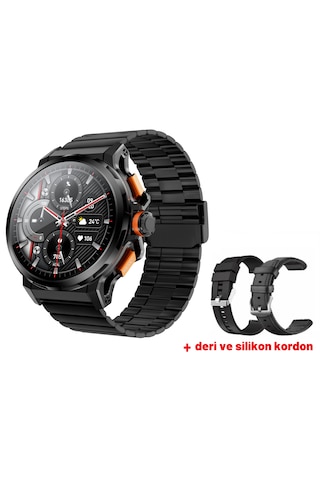 Kalobee SK43 Amoled Ekran Akıllı Saat + 2 Kordonlu (İthalatçı Garantili)