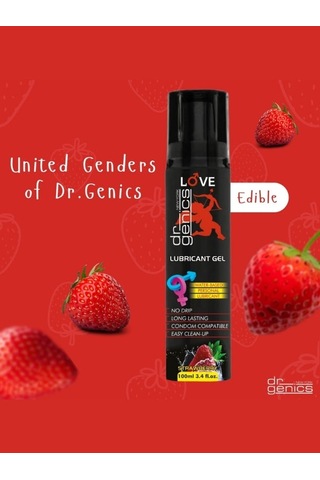 Dr Genics Lubrican Gel Kayganlaştırıcı Jel Çilek 100mg - C-5301