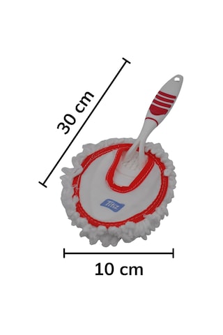 Mikrofiber Duster Toz Leke Kir Alıcı Temizleyici Tutacaklı Temizlik Bezi Aparatı Malzemesi 5332 0