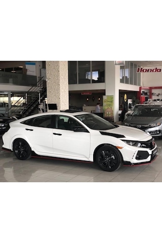 Honda Civic Fc5 Typer Yan Marşpiyel (Plastik)