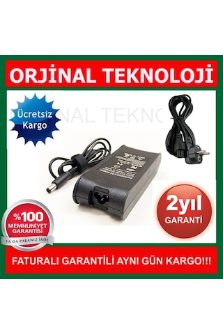 Dell Inspiron 15 3521 Notebook Adaptör 19 5V 4 62A 90W