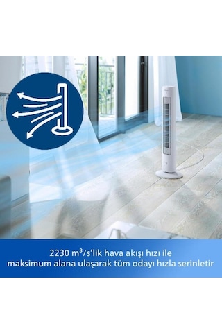 Philips 5000 Serisi Cx5535/00 Kule Tipi Fanlı Vantilatör