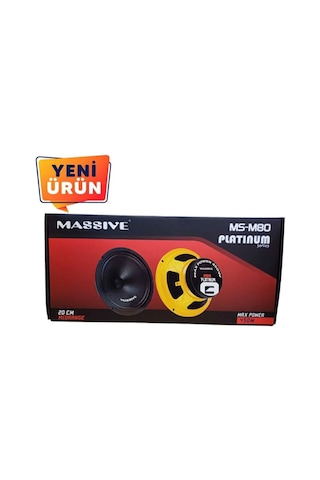 Massive Ms-m80 20cm Midrange 450wat 175 Rms