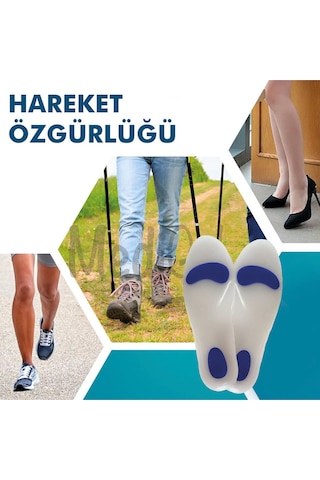 Medigel MG01 - Silikon Ortopedik Topuk Dikeni İçin Yumuşak Tabanlık