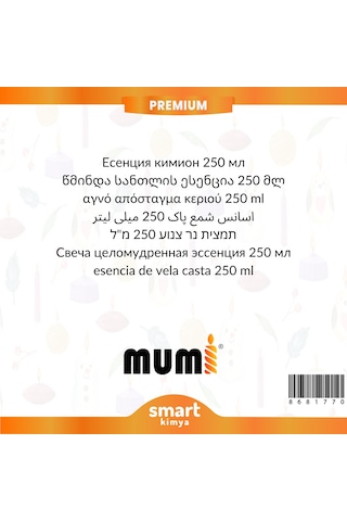 Premium Hayıt Mum Esansı 250 Ml