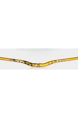 Lunje Alüminyum 31.8 780 Mm Riser Mtb Gidon Bisiklet Gidonu Turuncu Siyah