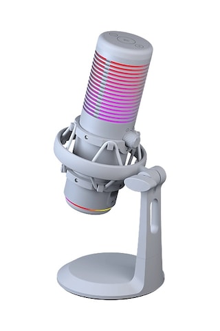 Rampage Bemol Rgb Shock Mount Masaüstü Mikrofon Beyaz
