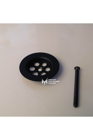 Siyah Lavabo Süzgeci