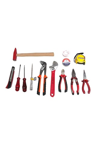 Alfa Hırdavat 16 "çok Amaçlı 15+ Parça Tamir Bakım Alet Takım Çantası 16 İnç