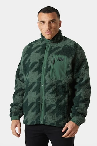 Helly Hansen Erkek Panorama Printed Pile Snap Mont YESIL